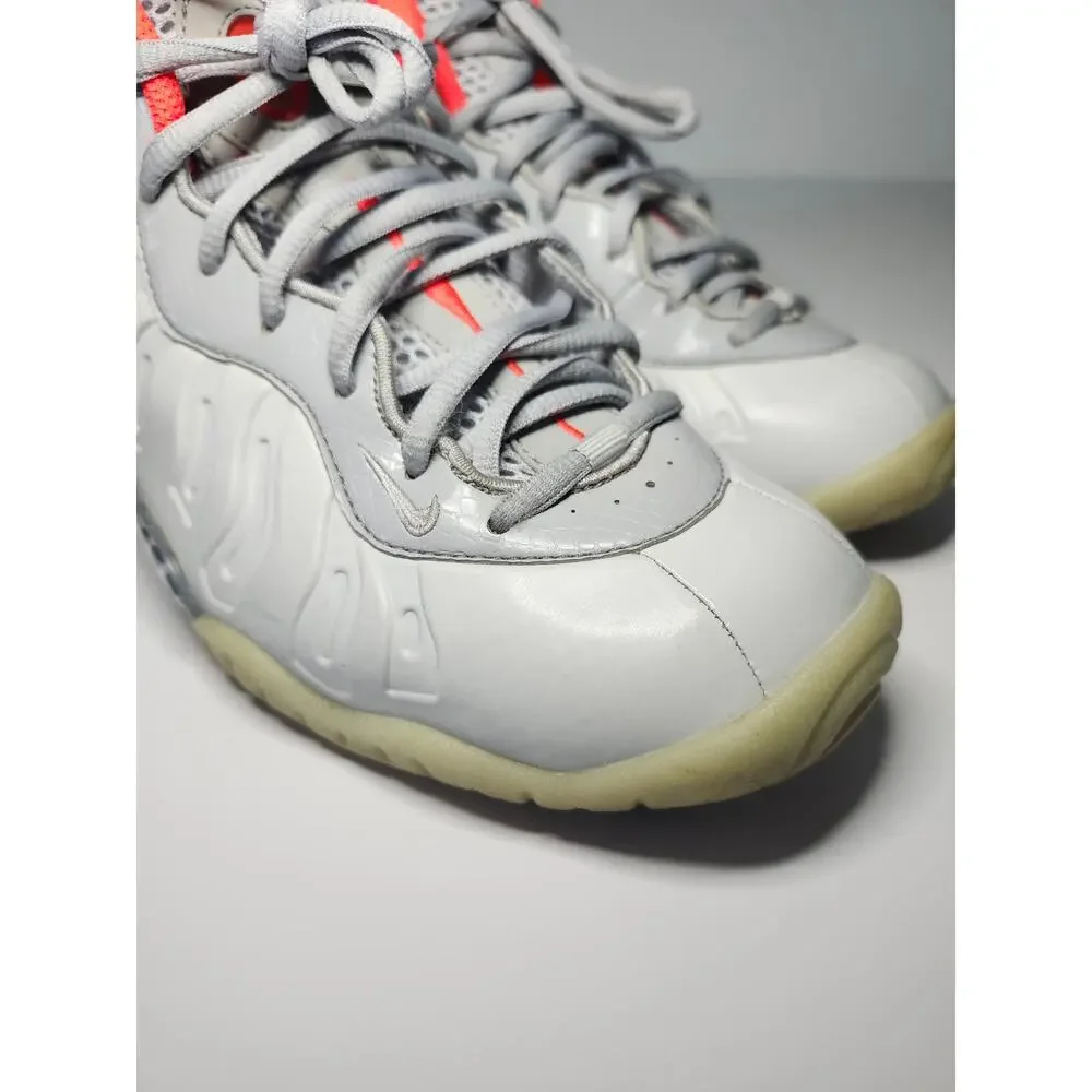 Nike Little Posite Pro Pure Platinum 7Y Athletic Sneaker Streetwear With Box